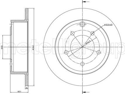 Fri.Tech. BD1420 - Bremžu diski ps1.lv