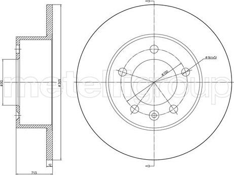 Fri.Tech. BD1476 - Bremžu diski ps1.lv