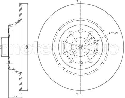 Maxgear 19-2195 - Bremžu diski ps1.lv