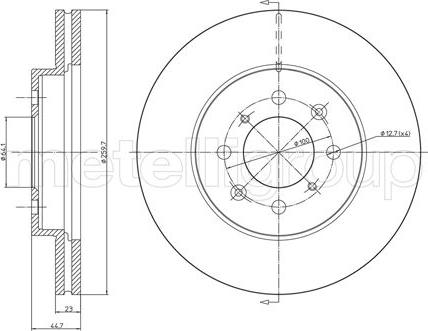 Fri.Tech. BD1011 - Bremžu diski ps1.lv