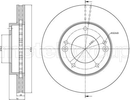 Fri.Tech. BD1031 - Bremžu diski ps1.lv