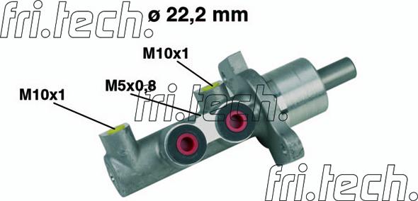 Fri.Tech. PF505 - Galvenais bremžu cilindrs ps1.lv