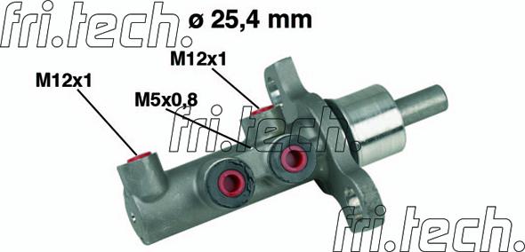 Fri.Tech. PF521 - Galvenais bremžu cilindrs ps1.lv