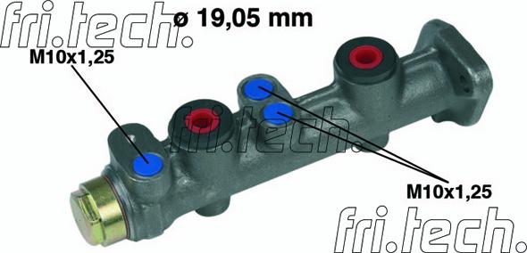 Fri.Tech. PF050 - Galvenais bremžu cilindrs ps1.lv