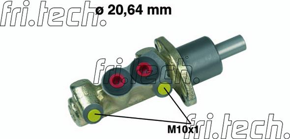 Fri.Tech. PF114 - Galvenais bremžu cilindrs ps1.lv