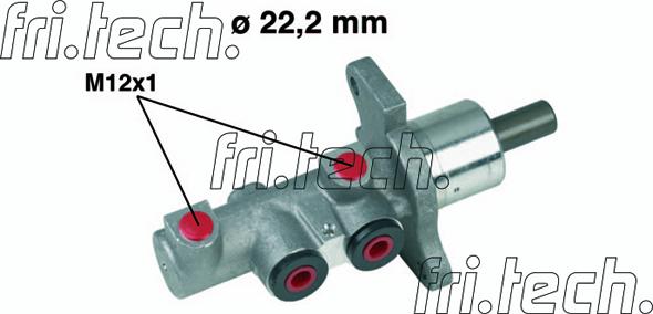 Fri.Tech. PF239 - Galvenais bremžu cilindrs ps1.lv