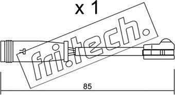 Fri.Tech. SU.314 - Indikators, Bremžu uzliku nodilums ps1.lv