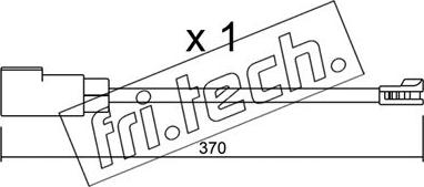 Fri.Tech. SU.339 - Indikators, Bremžu uzliku nodilums ps1.lv