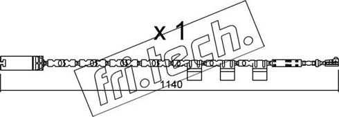 Fri.Tech. SU.325 - Indikators, Bremžu uzliku nodilums ps1.lv