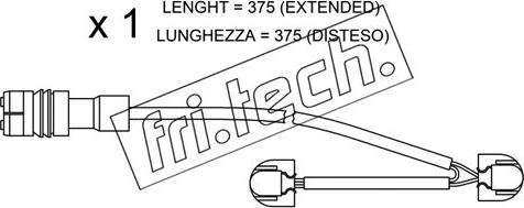 Fri.Tech. SU.267 - Indikators, Bremžu uzliku nodilums ps1.lv