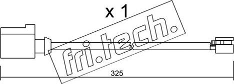 Fri.Tech. SU.271 - Indikators, Bremžu uzliku nodilums ps1.lv