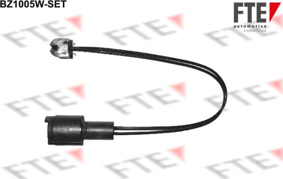 FTE BZ1005W-SET - Indikators, Bremžu uzliku nodilums ps1.lv