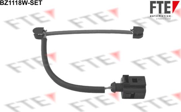 FTE BZ1118W-SET - Indikators, Bremžu uzliku nodilums ps1.lv