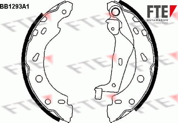 FTE BB1293A1 - Bremžu loku komplekts ps1.lv