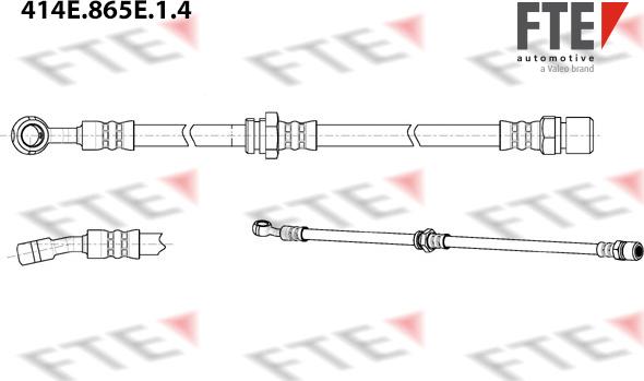 FTE 9240954 - Bremžu šļūtene ps1.lv