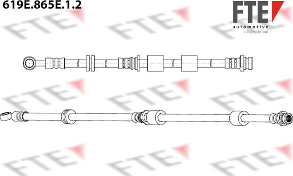 FTE 9240987 - Bremžu šļūtene ps1.lv