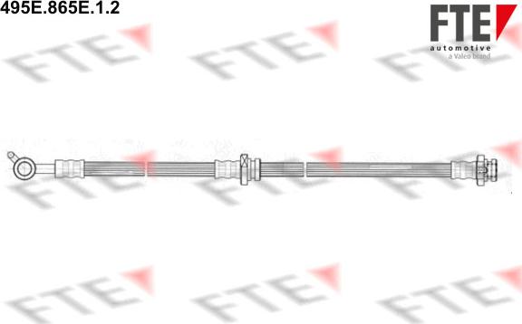 FTE 495E.865E.1.2 - Bremžu šļūtene ps1.lv