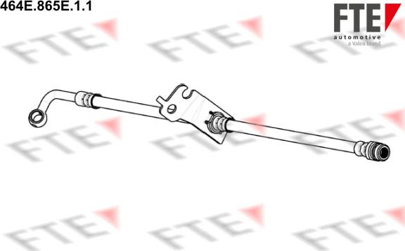 FTE 464E.865E.1.1 - Bremžu šļūtene ps1.lv