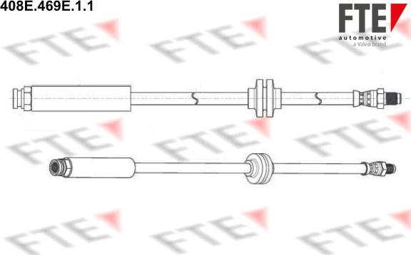 FTE 408E.469E.1.1 - Bremžu šļūtene ps1.lv