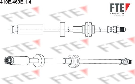 FTE 410E.469E.1.4 - Bremžu šļūtene ps1.lv