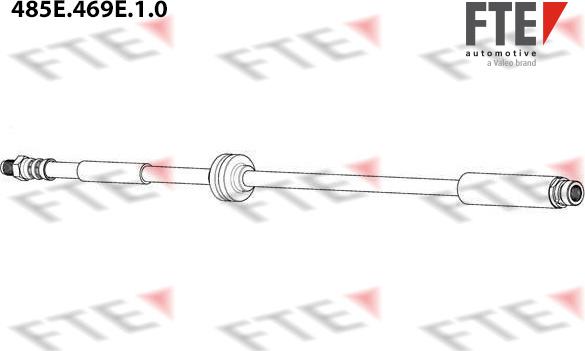 FTE 485E.469E.1.0 - Bremžu šļūtene ps1.lv