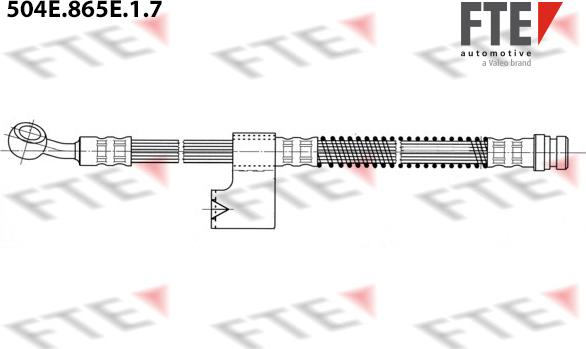 FTE 9240975 - Bremžu šļūtene ps1.lv