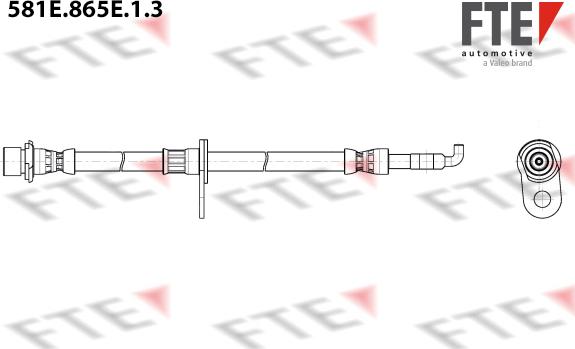 FTE 581E.865E.1.3 - Bremžu šļūtene ps1.lv