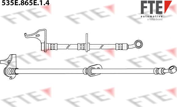 FTE 9240978 - Bremžu šļūtene ps1.lv