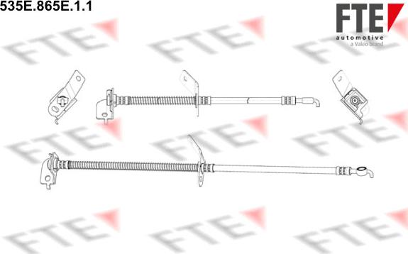 FTE 535E.865E.1.1 - Bremžu šļūtene ps1.lv