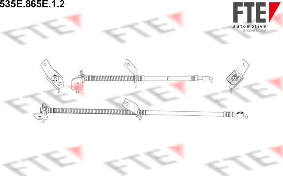 FTE 535E.865E.1.2 - Bremžu šļūtene ps1.lv