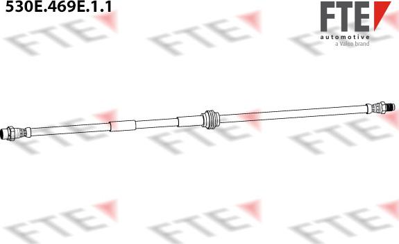 FTE 530E.469E.1.1 - Bremžu šļūtene ps1.lv