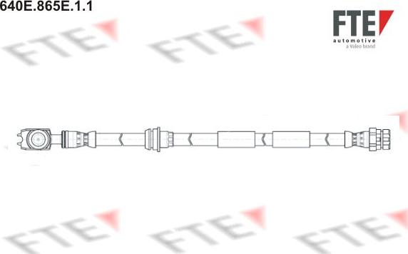 FTE 640E.865E.1.1 - Bremžu šļūtene ps1.lv