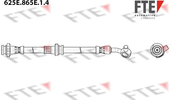 FTE 625E.865E.1.4 - Bremžu šļūtene ps1.lv