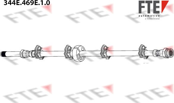 FTE 344E.469E.1.0 - Bremžu šļūtene ps1.lv