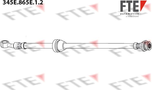 FTE 345E.865E.1.2 - Bremžu šļūtene ps1.lv