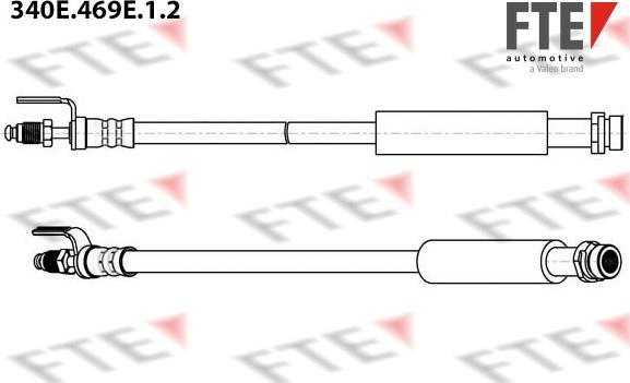 FTE 340E.469E.1.2 - Bremžu šļūtene ps1.lv