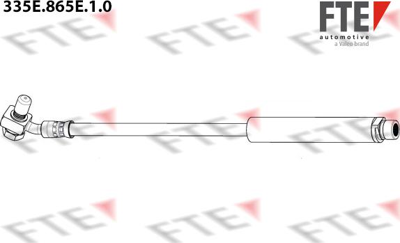 FTE 335E.865E.1.0 - Bremžu šļūtene ps1.lv