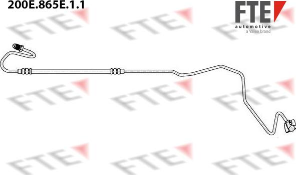 FTE 200E.865E.1.1 - Bremžu šļūtene ps1.lv