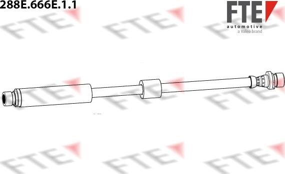 FTE 288E.666E.1.1 - Bremžu šļūtene ps1.lv