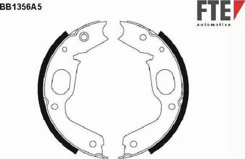 FTE BB1356A5 - Bremžu loku kompl., Stāvbremze ps1.lv