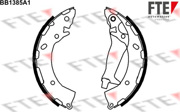 FTE BB1385A1 - Bremžu loku komplekts ps1.lv