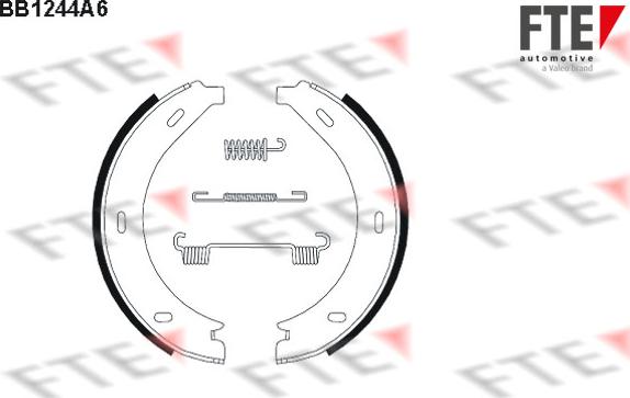 FTE BB1244A6 - Bremžu loku kompl., Stāvbremze ps1.lv