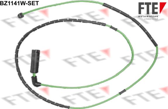 FTE BZ1141W-SET - Indikators, Bremžu uzliku nodilums ps1.lv