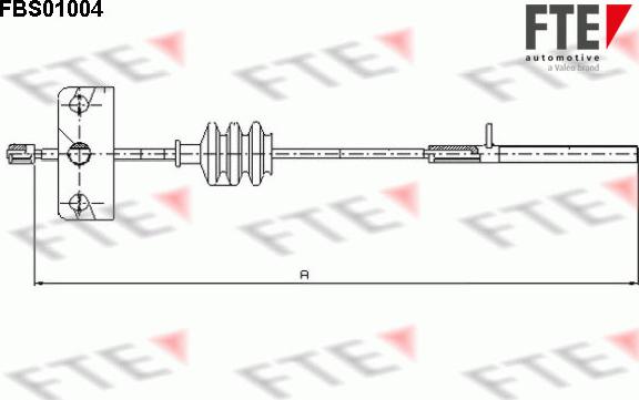 FTE FBS01004 - Trose, Stāvbremžu sistēma ps1.lv