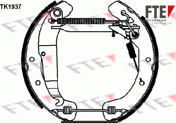 FTE TK1937 - Bremžu loku komplekts ps1.lv