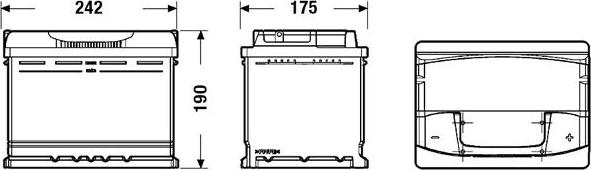 Fulmen FA640 - Startera akumulatoru baterija ps1.lv