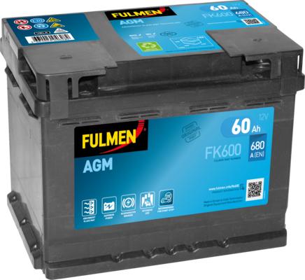 Fulmen FK600 - Startera akumulatoru baterija ps1.lv