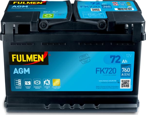Fulmen FK720 - Startera akumulatoru baterija ps1.lv
