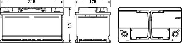 Fulmen FL752 - Startera akumulatoru baterija ps1.lv