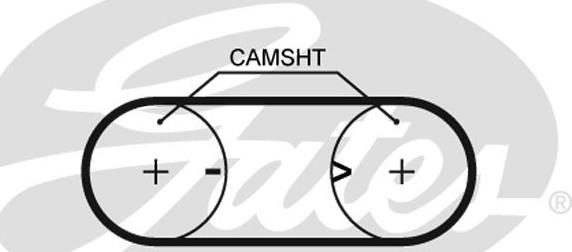 Gates K015416XS - Zobsiksnas komplekts ps1.lv